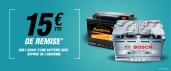 Promo Batterie : 15€ de remise