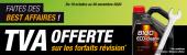 TVA offerte sur les forfaits révisions
