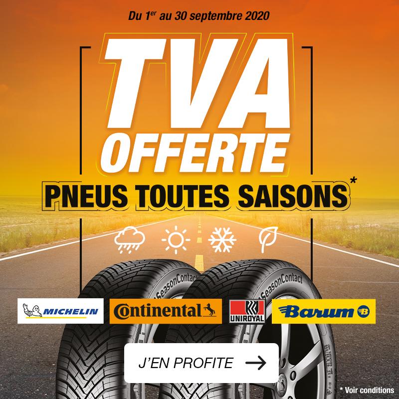 2 Pneus Achetés 2 Pneus Offerts 2022